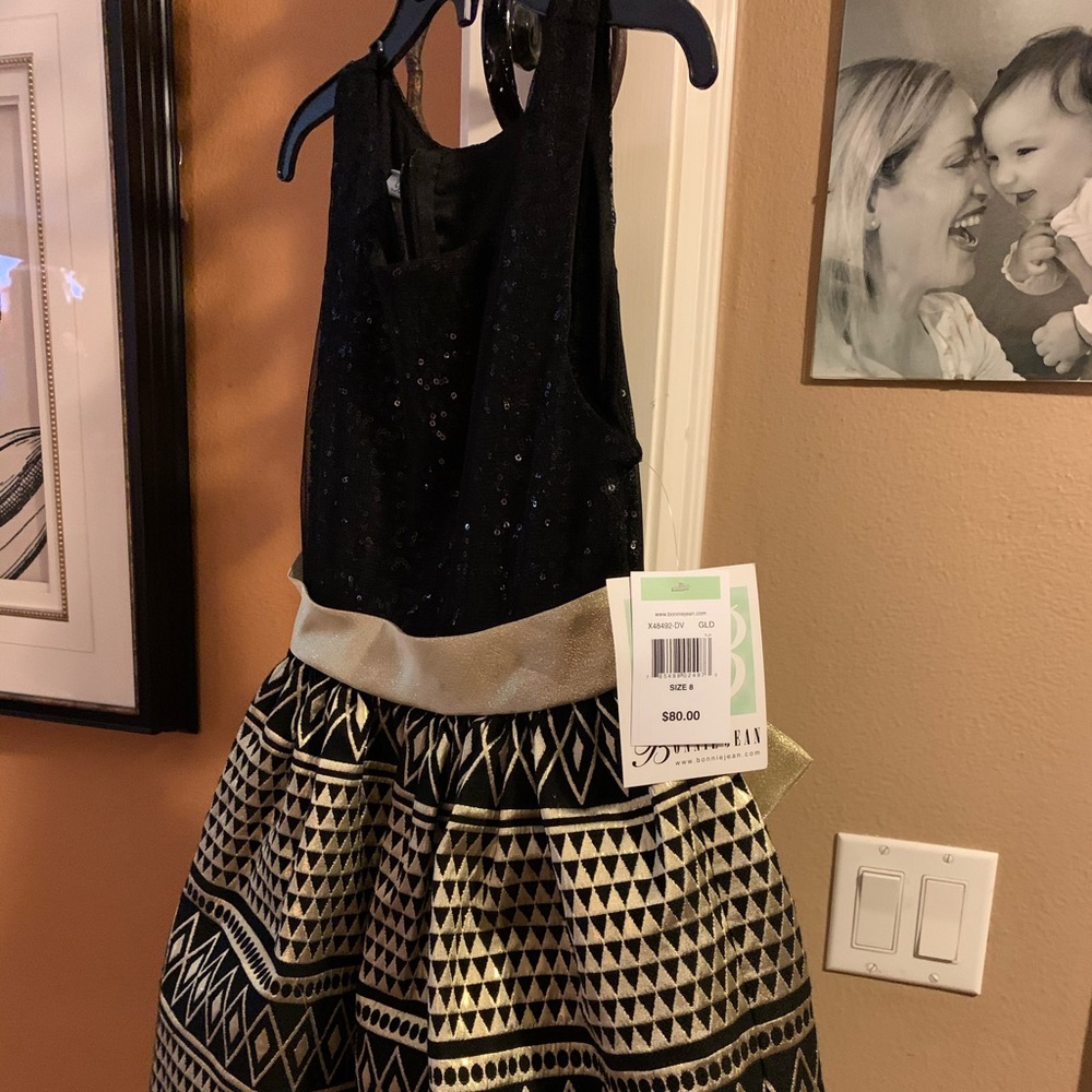 Little girls dress with crinoline underneath.